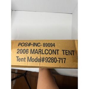 2006 MARLCONT Tent Model 9280 717 Camping Hiking Travel Outdoor Tent
